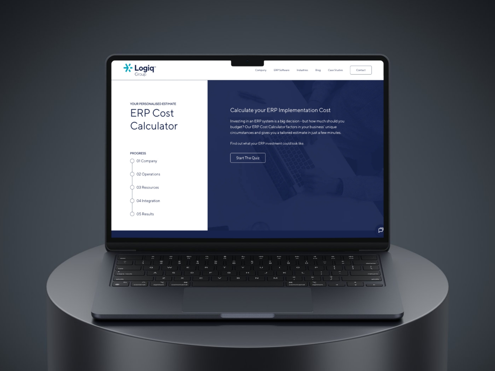 ERP implementation Cost Calculator by Logiq Group